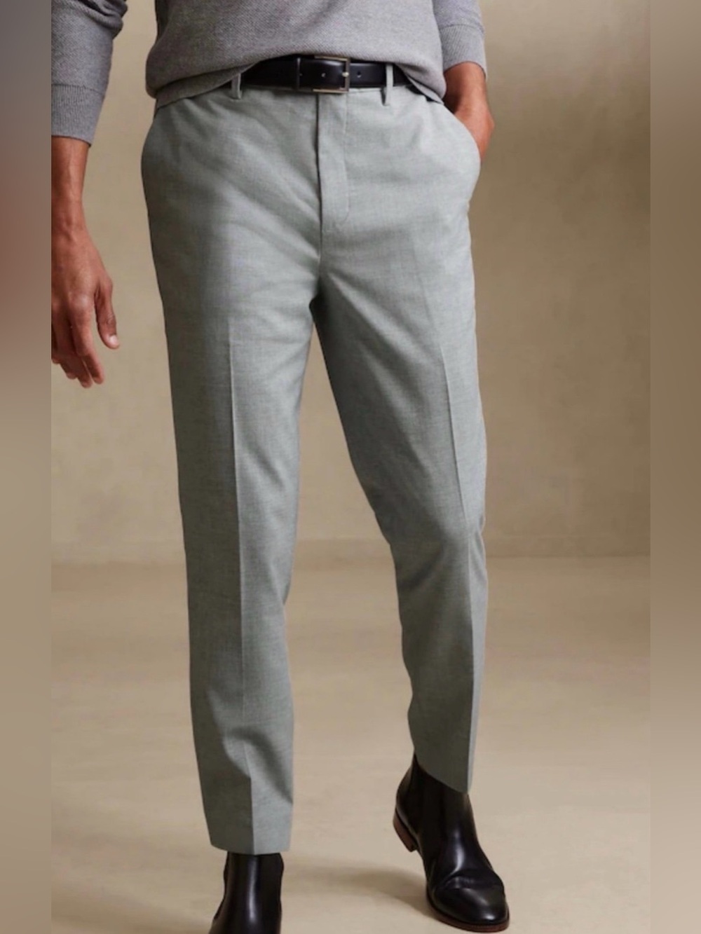 Banana Republic Skyline Grey Dress Pants Men’s 35/34